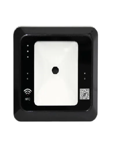 Lector de acceso ZKTeco QR500-B con lectura QR y tarjetas Mifare
