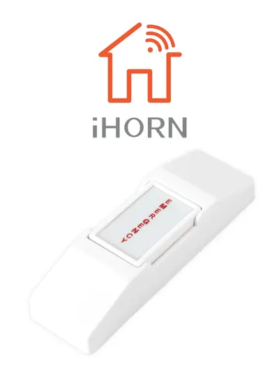 IHORN HO-02 - Botón de pánico cableado / Compatible con paneles cableado tradicional