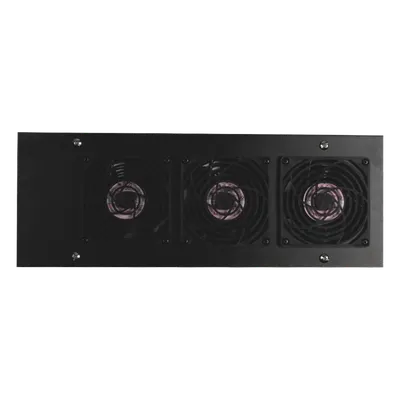 Kit de Ventiladores para Gabinete / 3 Unidades / 110 CFM / 120 VCA / NEMA 5-15P / UL