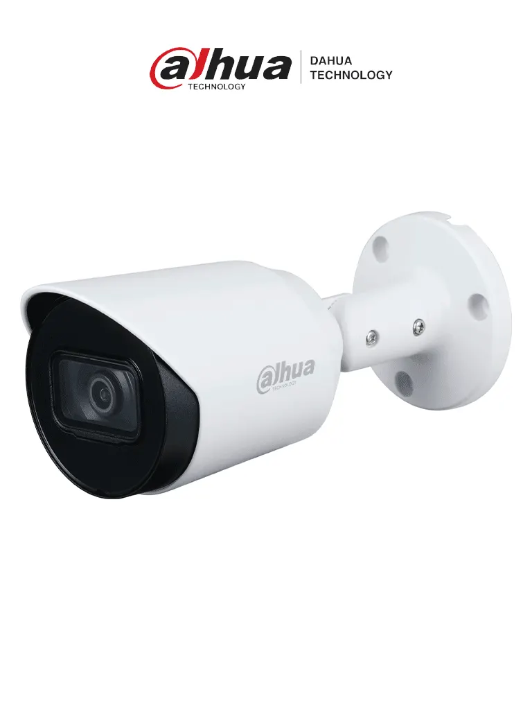 DAHUA HAC-HFW1801TN-A - Cámara Bullet 4K lente de 2.8 mm, WDR real, IR de 30 m, soporta CVI/CVBS/AHD/TVI, carcasa metálica, IP67 resistente al clima
