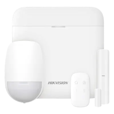 Kit de alarma inalámbrico Hikvision DS-PWA48-KS con 48 zonas y Dual SIM