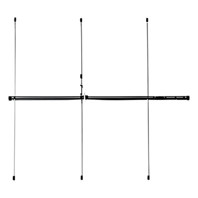 Antena Base VHF Direccional / Yagi 3 Elementos / 136-174 MHz / 7 dBi / 250W / 161 km/h