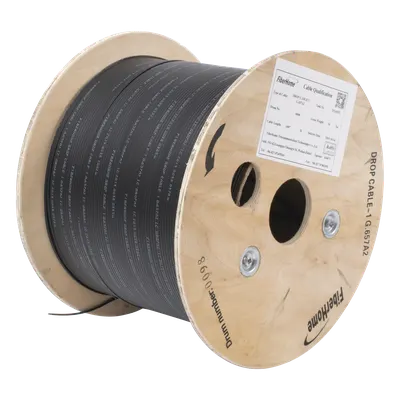 Cable drop LINKEDPRO IC-DROPA2-1C de fibra G.657A2 y 1 hilo