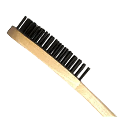 Cepillo Limpiador de Moldes / Soldadura Exotérmica / Cerdas Suaves / 190 x 40 x 27 mm
