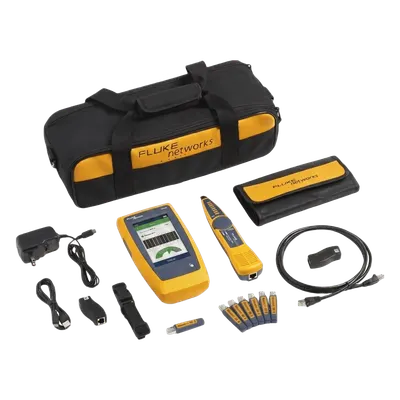 Calificador de red y Wi-Fi Fluke Networks LinkIQ DUO Kit hasta 10 Gb/s