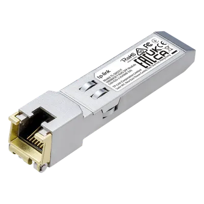 Transceptor SFP RJ45 TP-Link TL-SM331-T para redes Gigabit