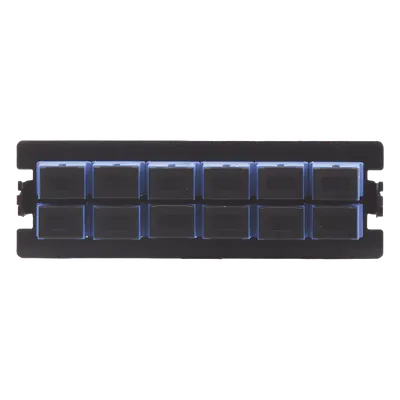 Placa acopladora LINKEDPRO LP-FO-S12-SM para 12 fibras SC