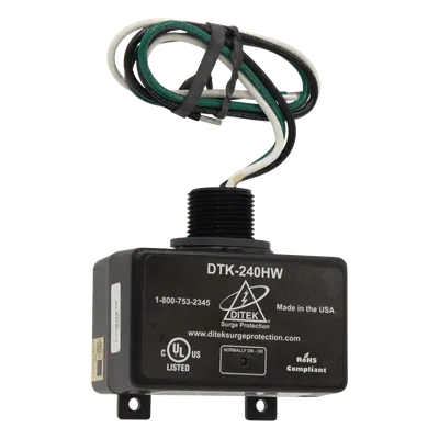 Dispositivo de Protección Contra Sobretensiones / 240 VCA / NEMA 4X / ¾" NPT Macho / 12 AWG / -35°C a +85°C