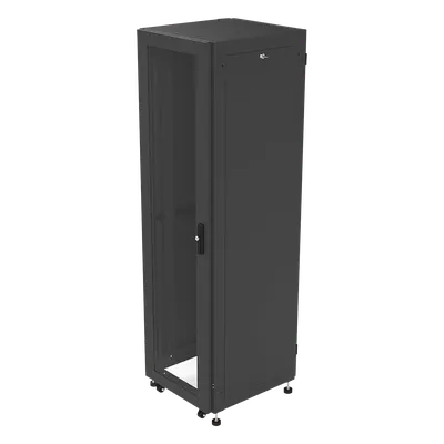 Gabinete rack LINKEDPRO LP-6060-42U-R2 de 42 UR para instalación en piso