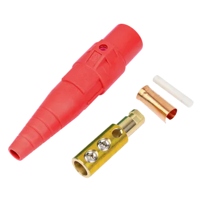 Conector Camlock macho EPCOM PROAUDIO EP-CAMLOCK-400A-M-RED de 400 A