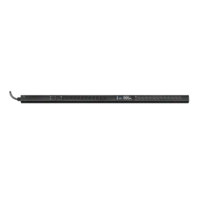 PDU Monitoreable Vertical / 24 Salidas NEMA 5-20R / Entrada NEMA L5-30P / 120 Vca / 30 Amp / Pantalla OLED
