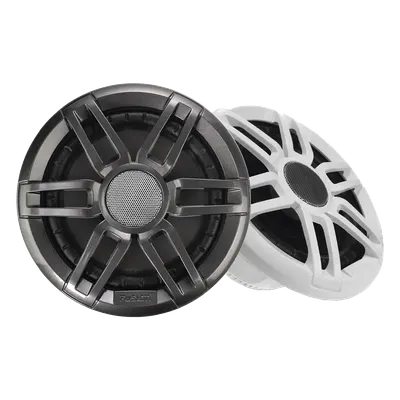 Altavoces marinos coaxiales / 7.7 pulgadas (196 mm) / 60W RMS / 240W pico / IP65 / 92 dB / 4 ohmios
