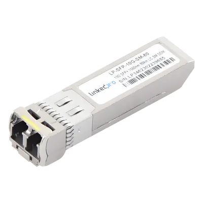 Transceptor SFP+ LINKEDPRO LP-SFP-10G-SM-80 para fibra monomodo