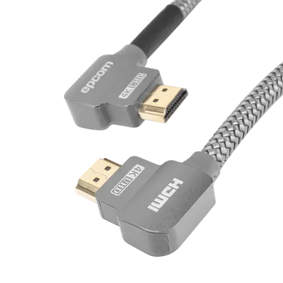 Cable HDMI EPCOM PROAUDIO EP-90H-1M de 1 m con conector a 90°