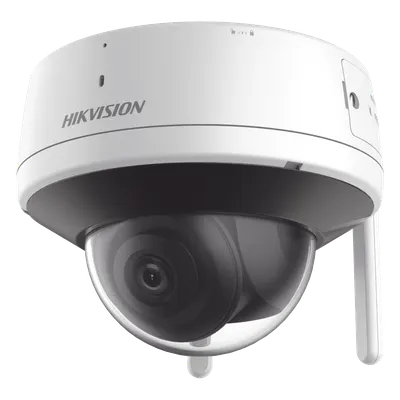 Cámara domo IP Hikvision DS-2CV2141G2-IDW(W) de 4 MP con Wi-Fi
