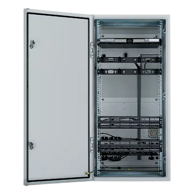 Gabinete Industrial de Distribución / Montaje en Pared / 26 UR / NEMA 4/12 IP66 / Acero Bajo en Carbono / 350 lb (158.8 kg)