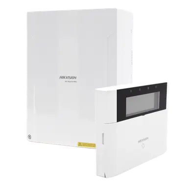 Panel de alarma híbrido Hikvision DS-PHA64-LPK de 64 zonas
