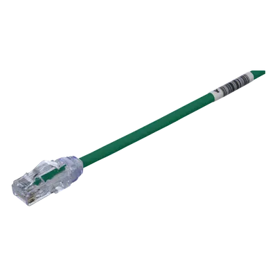 Cable de Parcheo UTP Cat6A / 28AWG / CM-LSZH / 3.05 m (10 ft) / Verde