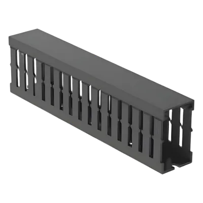 Canaleta ranurada Panduit FC1X2LG2 de PVC, 32 x 53.8 mm