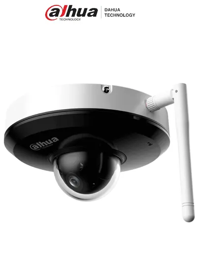 Cámara domo PTZ Dahua DH-SD1A204DB-GNY-W de 2 MP y zoom 4X
