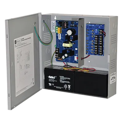 Fuente de alimentación CCTV / 12-24 VDC seleccionable / 4-6A / 8-16 salidas protegidas / Capacidad de respaldo
