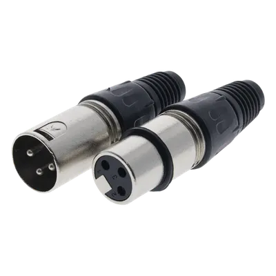 Kit de conectores XLR EPCOM PROAUDIO EP-XLRKIT para audio profesional