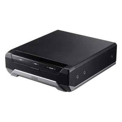 Capturadora de Video UVC / Dual HDMI a USB-C / 4K@60 fps / HDR10 / Mezclador 2 Canales / Plug and Play