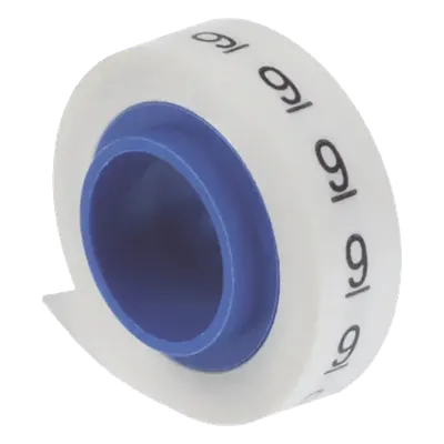 Etiquetas marcadoras PANDUIT PMDR-0-9, numeración del 0 al 9
