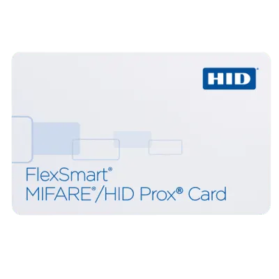 Tarjeta Dual / MIFARE Classic 13.56 MHz / HID Prox 125 kHz / Memoria 1K o 4K / Lectura hasta 11.4 cm (4.5 ft) / PVC Estándar