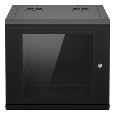 Gabinete de pared LINKEDPRO SR-19-09-GN3G de 9U y 19 pulgadas