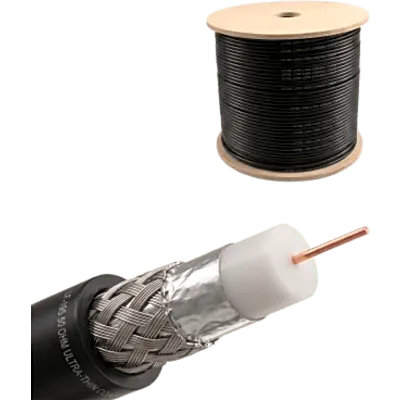 Rollo de 100 Metros de LP195 de 50 Ohms | Cable Coaxial Profesional