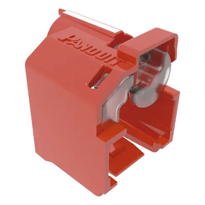 Bloqueo para conectores RJ45 PANDUIT PSL-DCPLRE, kit de 10 piezas