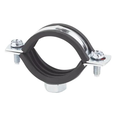 Abrazadera isofónica reforzada INDEX AB-RIP-035 para tubo de 1”