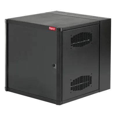 Gabinete de Pared para Rack 19" / 19 UR / Doble Bisagra Frontal y Trasera / Puerta Sólida de Acero / 915 mm Alto x 600 mm Ancho x 637 mm Profundidad