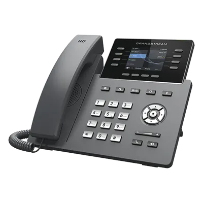 Teléfono IP Grandstream GRP2624 con 8 líneas SIP y Wi-Fi 5
