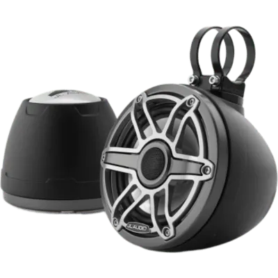Par de Altavoces Coaxiales Cerrados / 6.5" / M6 VeX / Rejilla Deportiva Titanio / 75 W RMS / 4 Ω / Respuesta 100 Hz-25 kHz / Sensibilidad 89.5 dB / Diámetro 179 mm (7.03") / Profundidad 156 mm (6.16") / Tweeter de Cúpula de Seda 20 mm (0.8")