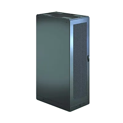 Gabinete para Servidor / 45U / 7.05 x 1.97 x 3.94 pies / Acero 12 Gauge / Carga 1361 kg / RAL 9005 Negro