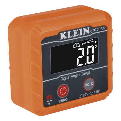 Inclinómetro y nivel digital Klein Tools 935-DAG con base magnética