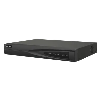 NVR IP / 8 Megapixel (4K) / 4 Canales / 4 Puertos PoE+ / 50 W Total / 1 Bahía HDD / HDMI 4K / PoE Extendido 300 m (984.3 ft)