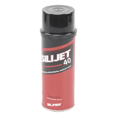 Aerosol antioxidante SILIMEX SILIJET-40 de 454 ml para piezas metálicas