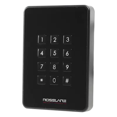 Lector de Tarjetas / Multiformato 13.56 MHz / NFC MIFARE BLE-ID / Teclado / Salida OSDP-Wiegand / 12 VCC