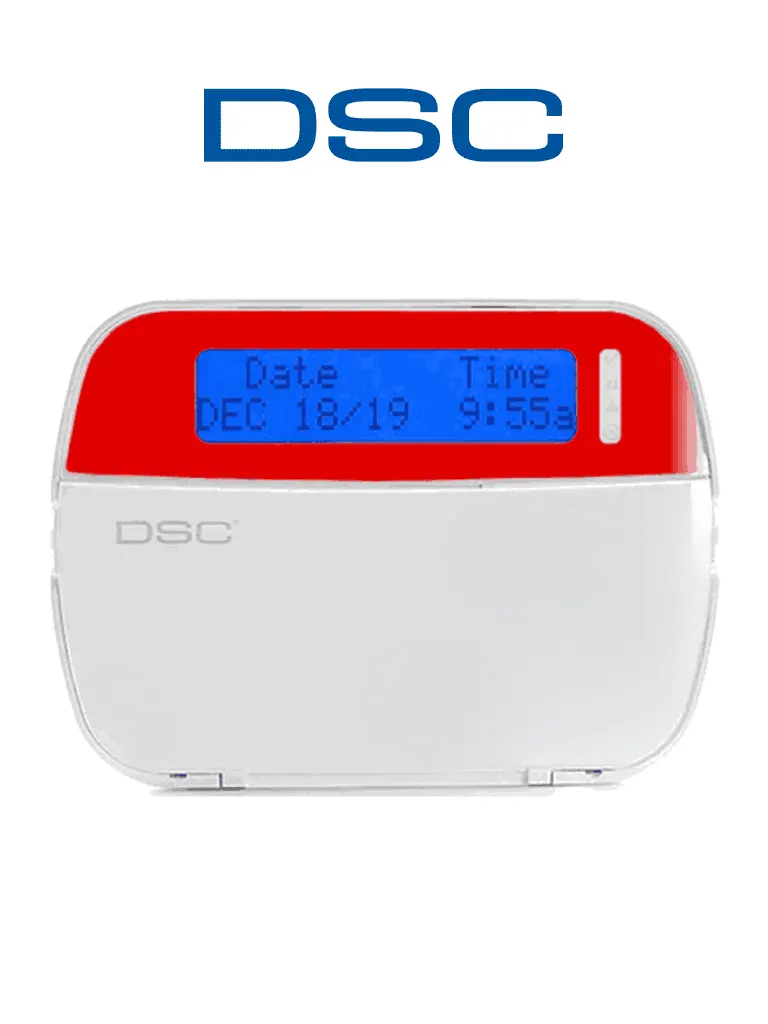 Teclado cableado LCD DSC HS2LCD RED para PowerSeries NEO