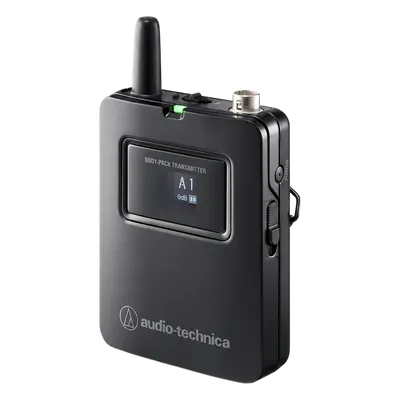 Transmisor Body-Pack Inalámbrico Digital | 2.4 GHz | 24-bit 48 kHz | Conector 4 Pines Locking | Pantalla OLED | Encriptación AES128