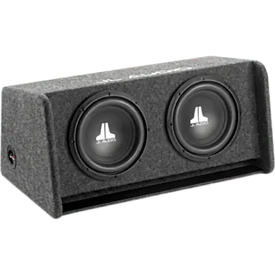 Subwoofer W0v3 dual de 10 pulgadas / Car Audio / 300 W RMS (Simple) o 600 W RMS (Dual) / Impedancia 2 ohm o 4 ohm / Carcasa con Puertos de Ranura / Polipropileno Relleno de Minerales / Terminal con Botones