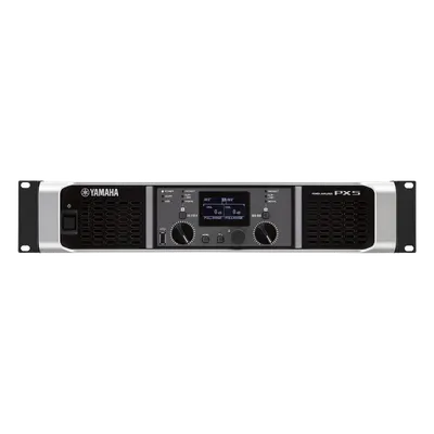 Amplificador Clase D / 500 W x 2 a 8Ω / 800 W x 2 a 4Ω / Baja Impedancia / Procesamiento Inteligente / 1.64 x 1.64 ft