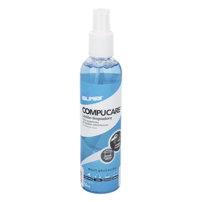 Loción limpiadora SILIMEX COMPUCARE de 250 ml para electrónica