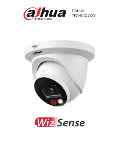 Cámara IP domo Dahua DH-IPC-HDW2649TM-S-IL de 6 MP con WizSense