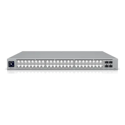 Switch Administrable / 48 Puertos / 32 × 10 GbE + 16 × 2.5 GbE / 4 × SFP28 25G / Capa 3 / 920 Gbps / Etherlighting™ / 1U Rack
