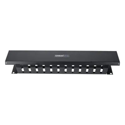 Organizador de cables LINKEDPRO LPCM-042U de 2U para rack de 19 pulgadas