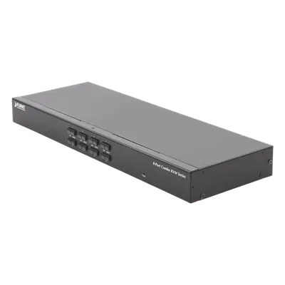 Switch KVM PLANET KVM-210-08 VGA de 8 puertos para servidores